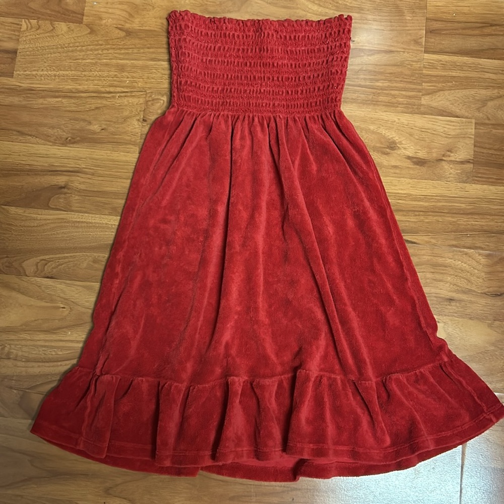 Original Juicy Couture Terry Cloth Swim Coverup - Picture 13 of 13
